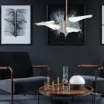 Люстра Cross cable no 407 D125 4 lights Black от ImperiumLoft