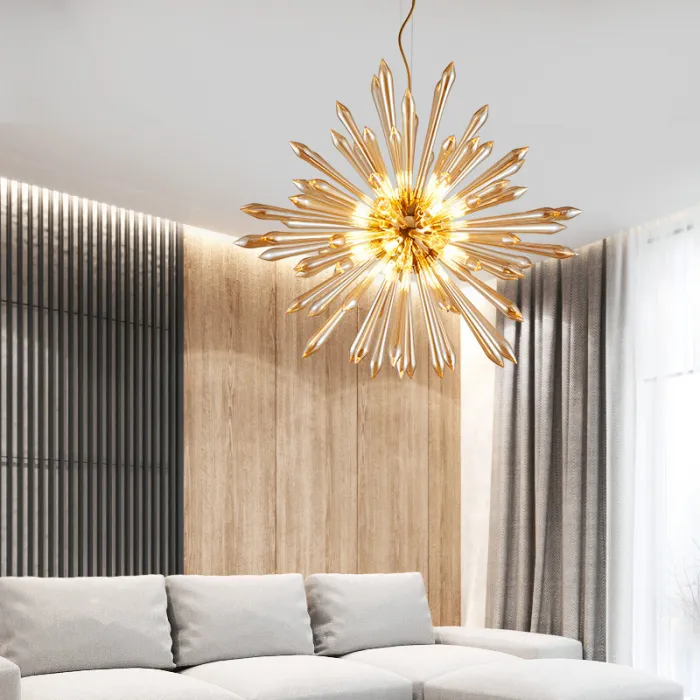 Подвесная люстра LUCHE D65 Amber от ImperiumLoft
