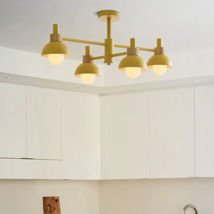 Люстра на штанге FANTA A 8 lights White от ImperiumLoft