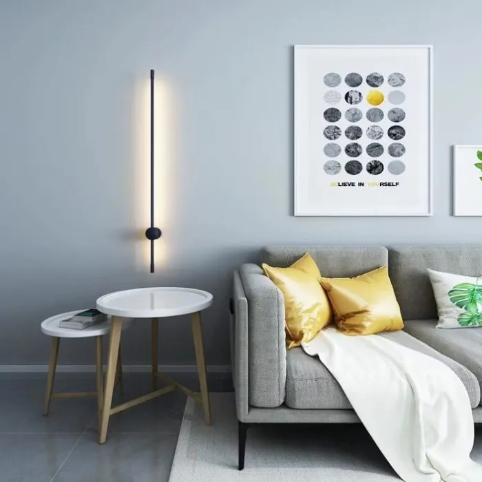 Настенный светильник Wall LINES L60 Black от ImperiumLoft