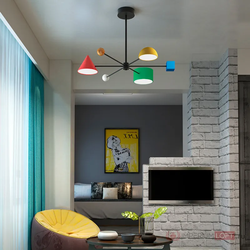 Люстра на штанге SPIL от ImperiumLoft