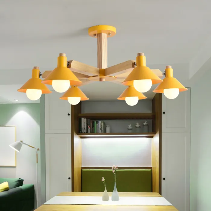 Люстра на штанге HORN B D94 Gray от ImperiumLoft