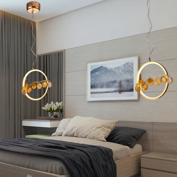 Подвесной светильник Mi round D33 Multicolored от ImperiumLoft