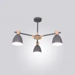 Потолочная люстра FOLKE 3 Gray от ImperiumLoft