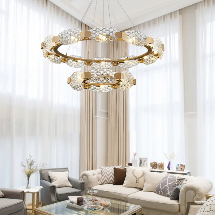Подвесная люстра ALTA D90 12 lights от ImperiumLoft