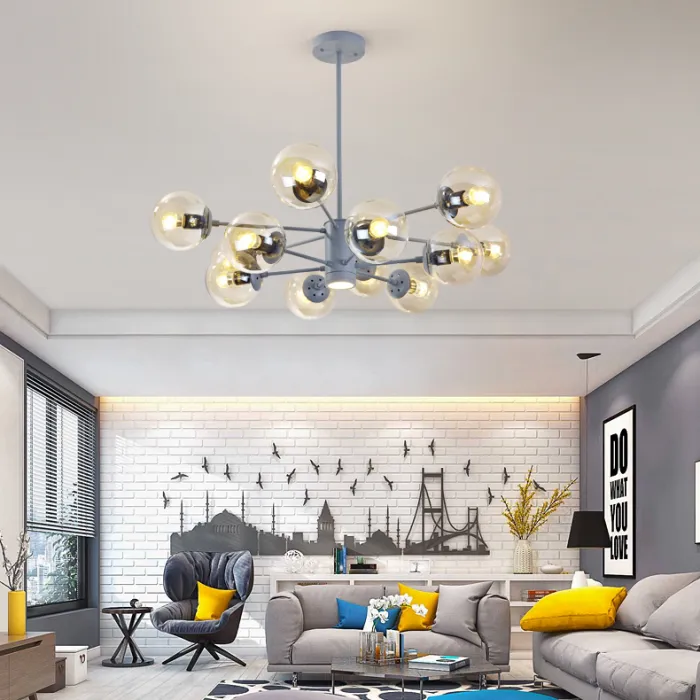 Люстра на штанге BALLS COLOR от ImperiumLoft