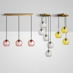 Подвесной светильник Rousseau Pink от ImperiumLoft
