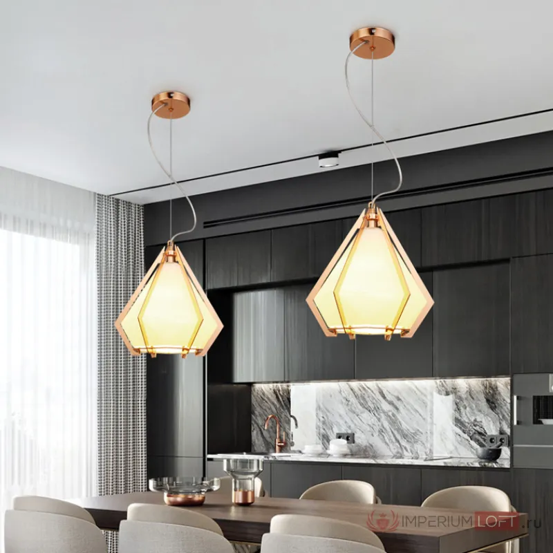 Подвесной светильник Harlow D25 Chrome от ImperiumLoft