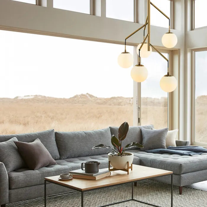 Люстра на штанге SEDONA CHANDELIER D53 White