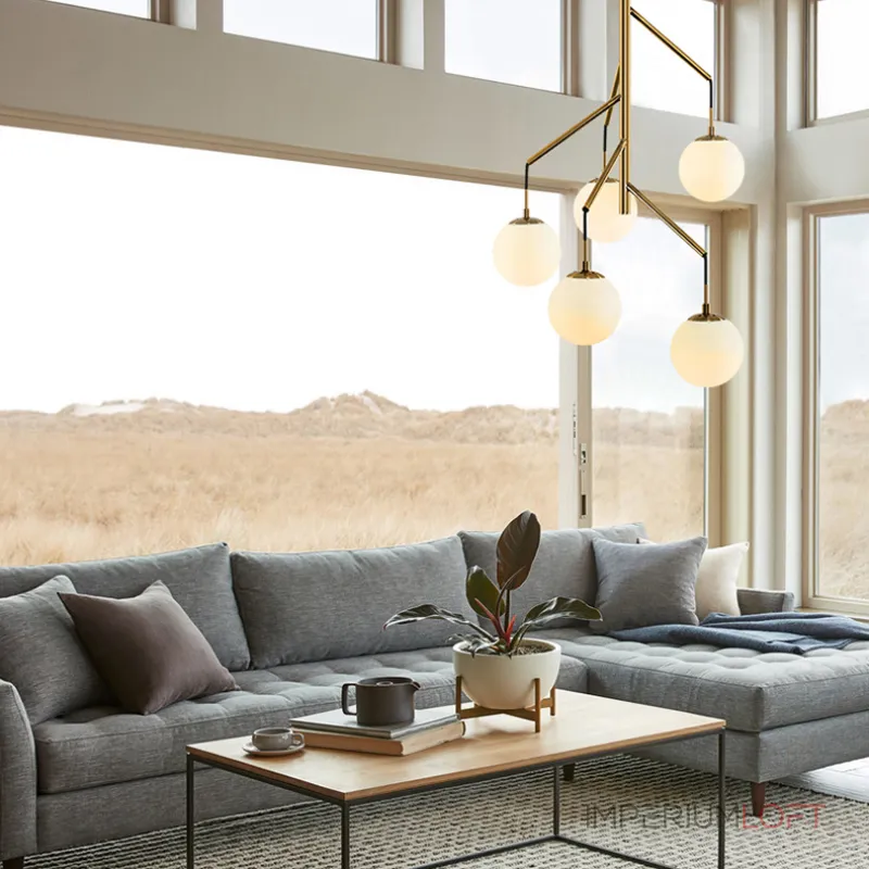 Люстра на штанге SEDONA CHANDELIER D53 White