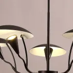Люстра на штанге SHELT D100 White от ImperiumLoft