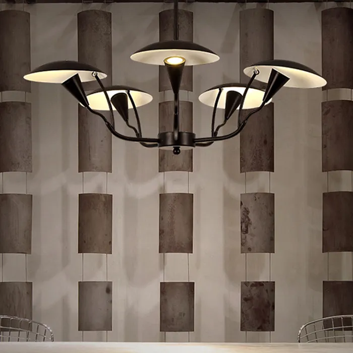Люстра на штанге SHELT D100 White от ImperiumLoft