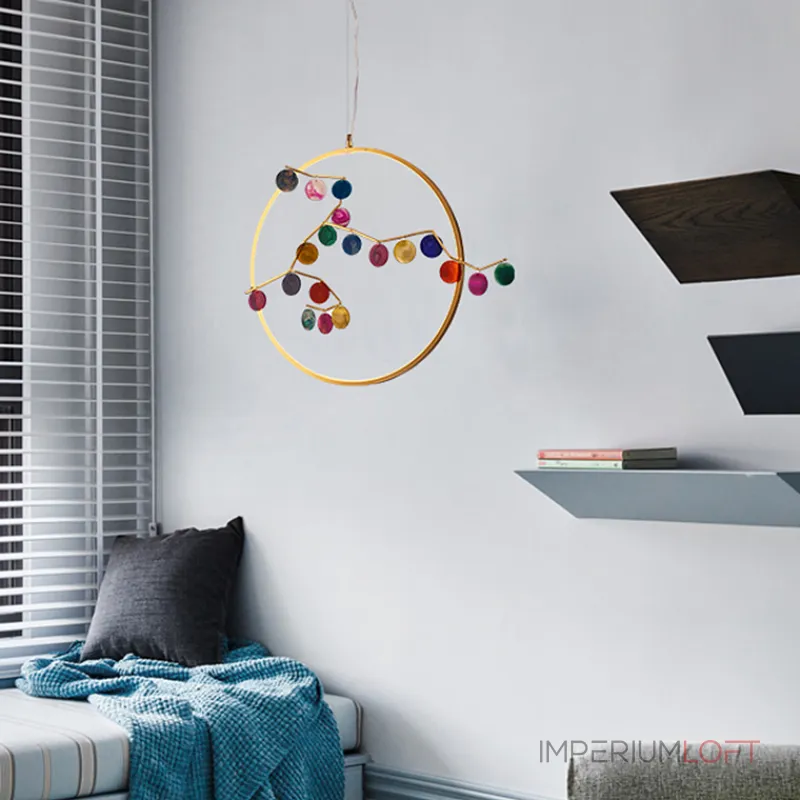 Подвесной светильник Mi round D33 Multicolored