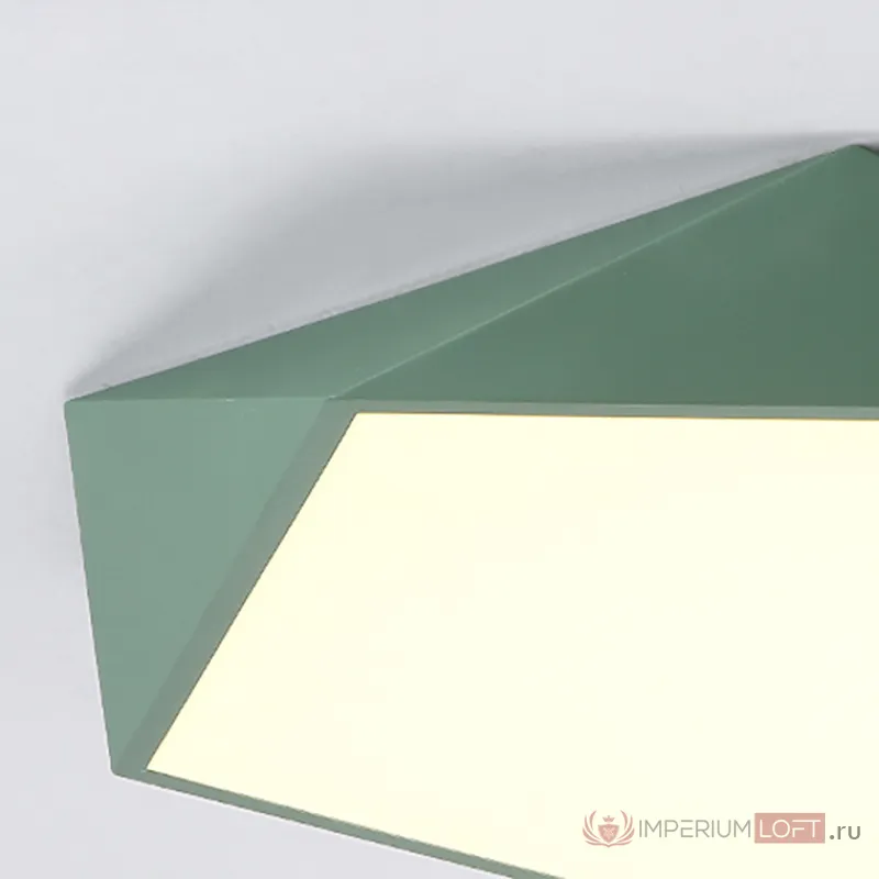 Потолочный светильник GEOMETRIC B D42 Green от ImperiumLoft