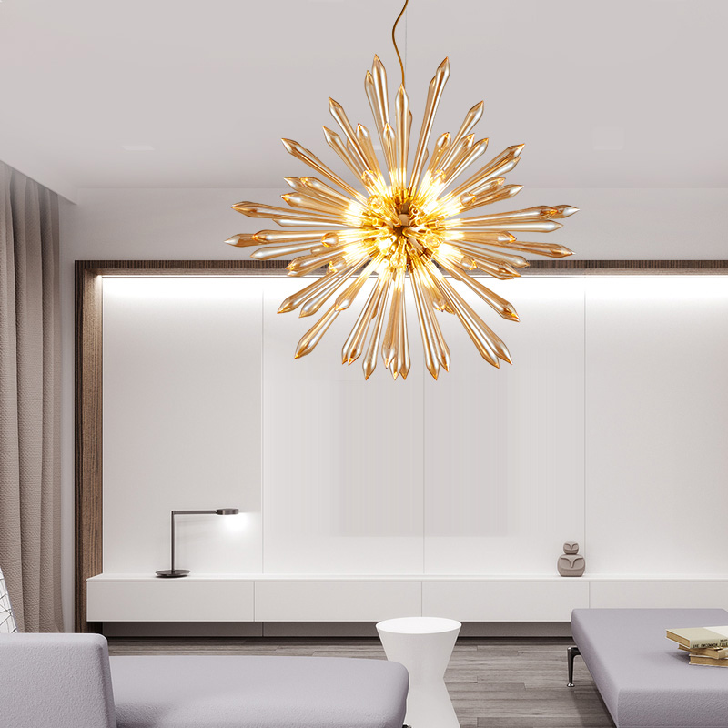Подвесная люстра LUCHE D65 Amber