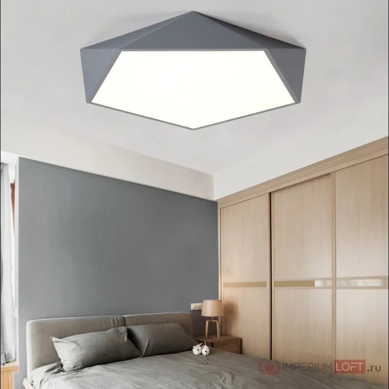 Потолочный светильник GEOMETRIC B D42 Green от ImperiumLoft