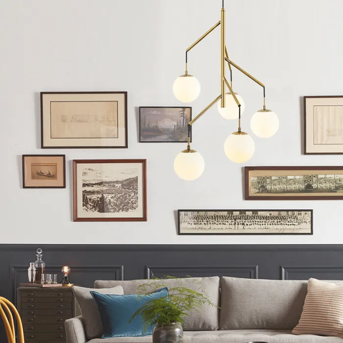 Люстра на штанге SEDONA CHANDELIER D53 White