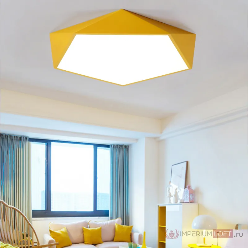 Потолочный светильник GEOMETRIC B D42 Green от ImperiumLoft