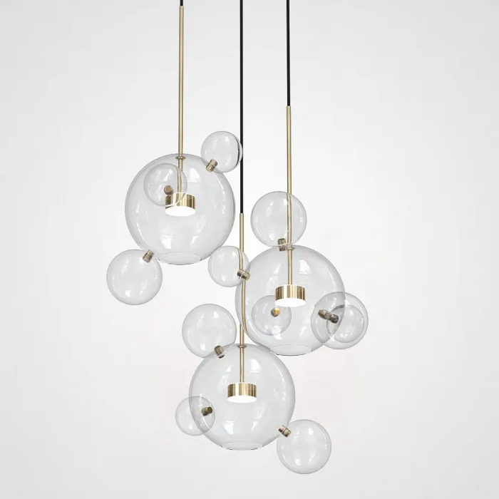 Люстра Bolle Circular Chandelier 14 BUBBLE Giopato & Coombes от ImperiumLoft