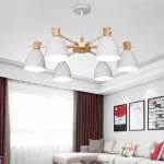 Потолочная люстра FOLKE 8 Green от ImperiumLoft