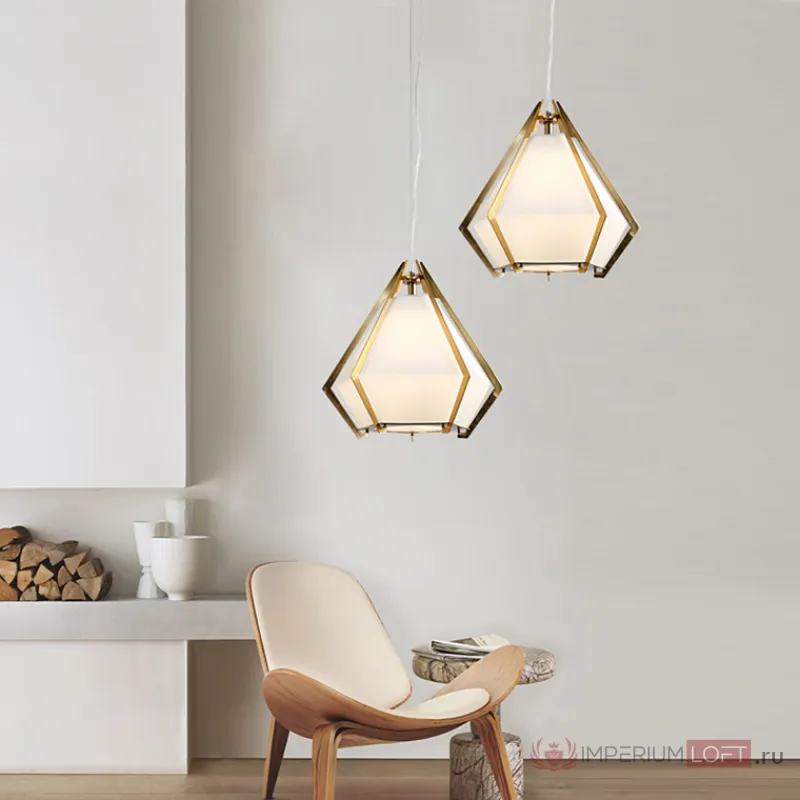 Подвесной светильник Harlow D25 Chrome от ImperiumLoft