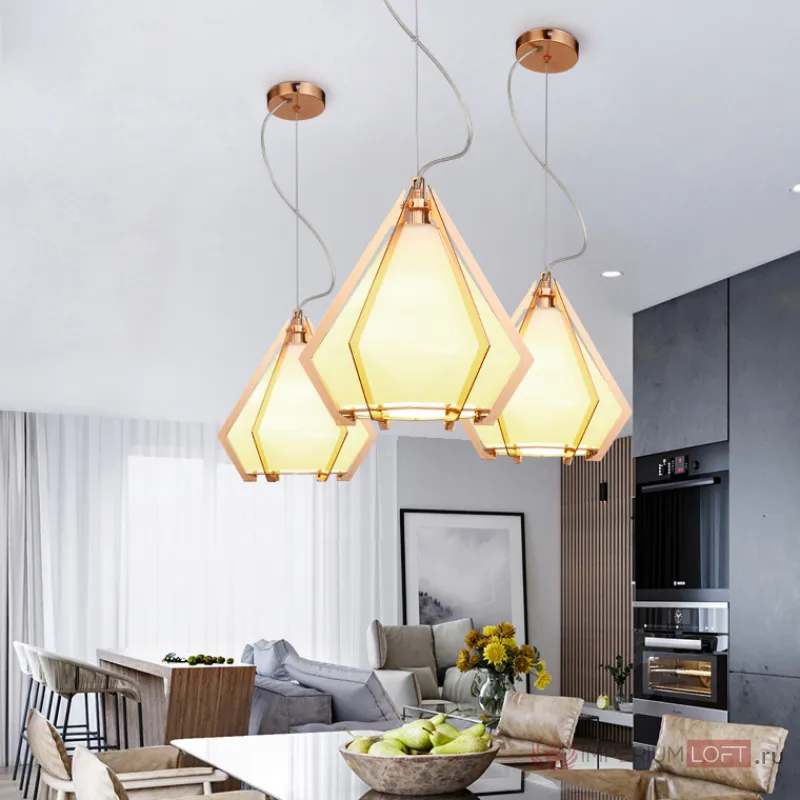 Подвесной светильник Harlow D25 Chrome от ImperiumLoft