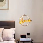 Подвесной светильник Mi round D33 Multicolored от ImperiumLoft