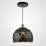 Подвесной светильник MELON D30 White/Black от ImperiumLoft