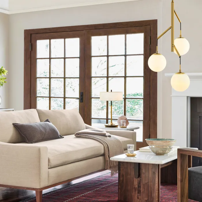 Люстра на штанге SEDONA CHANDELIER D53 White