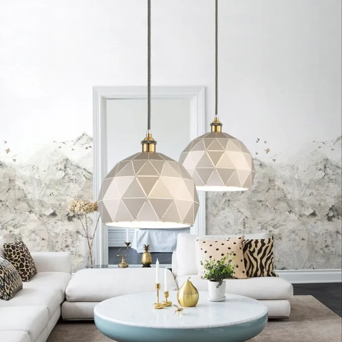 Подвесной светильник MELON D30 White от ImperiumLoft