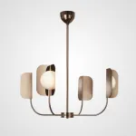 Люстра на штанге Chandeliers LEAF D80