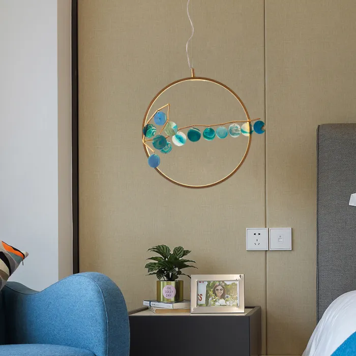 Подвесной светильник Mi round D33 Multicolored от ImperiumLoft