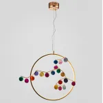 Подвесной светильник Mi round D33 Multicolored от ImperiumLoft