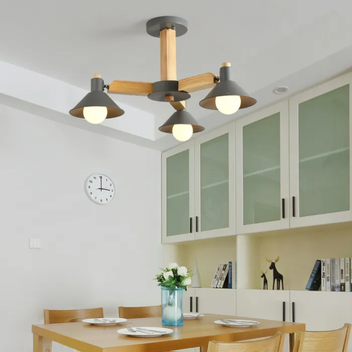 Люстра на штанге HORN B D94 Gray от ImperiumLoft