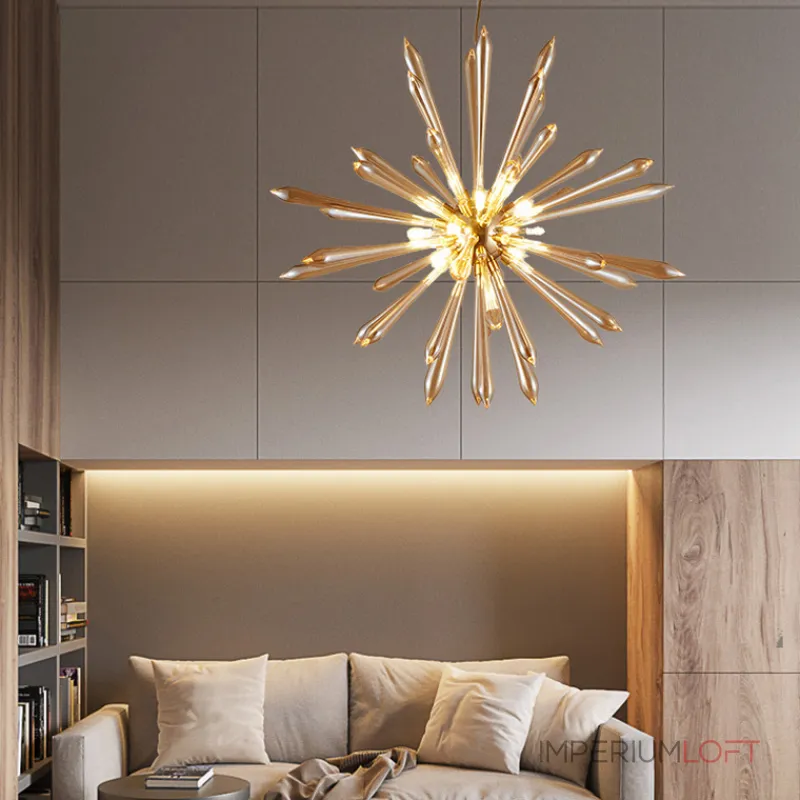 Подвесная люстра LUCHE D65 Amber