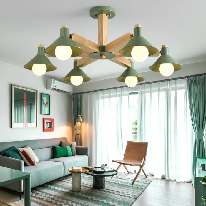 Люстра на штанге HORN B D94 Gray от ImperiumLoft
