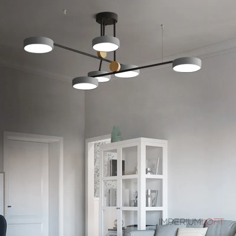 Люстра на штанге TECHNUM COLOR LED Blue