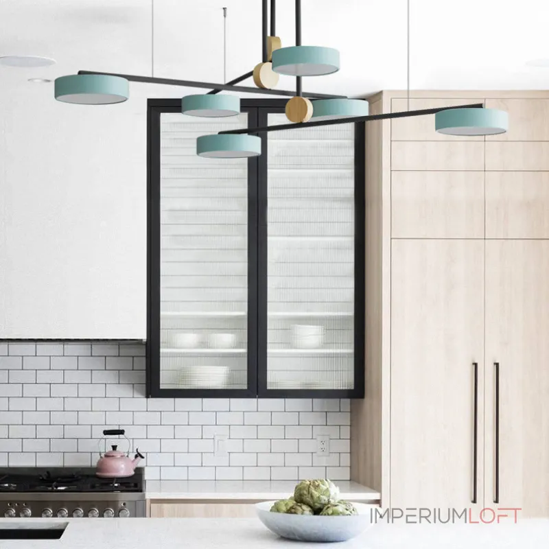 Люстра на штанге TECHNUM COLOR LED Blue
