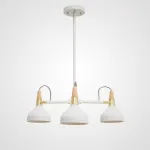 Люстра на штанге OPLAND A 3 lamps White от ImperiumLoft