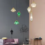 Подвесной светильник DIAMOND GL A Green от ImperiumLoft