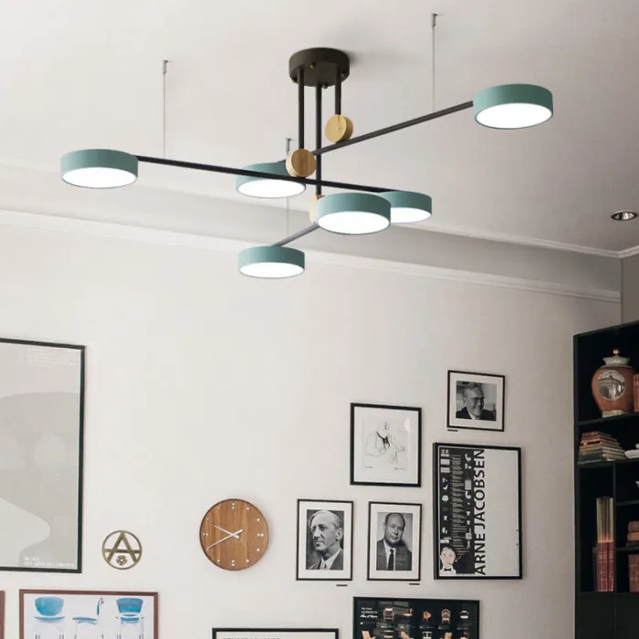 Люстра на штанге TECHNUM COLOR LED Grey от ImperiumLoft