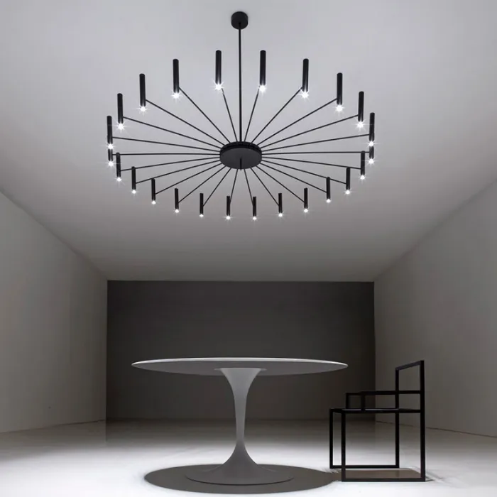 Люстра POP P40 Chandelier 24 lamps D130 Mod.A Gold от ImperiumLoft