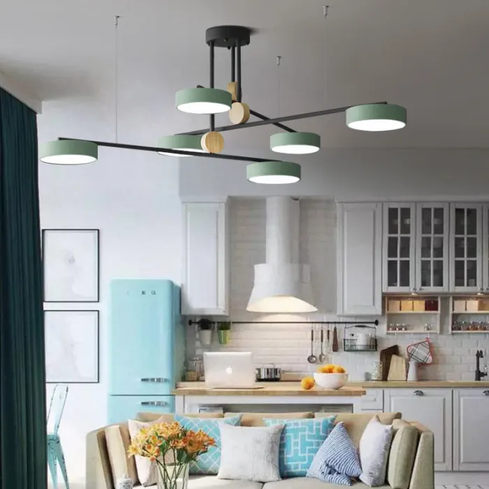 Люстра на штанге TECHNUM COLOR LED Grey от ImperiumLoft