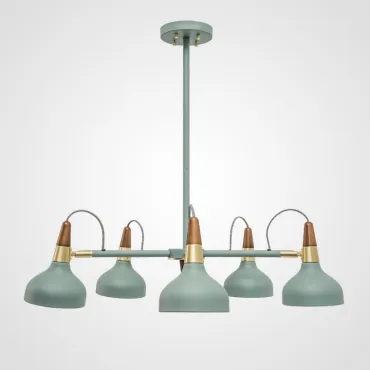 Люстра на штанге OPLAND A 5 lamps Blue