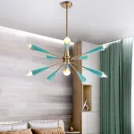 Люстра на штанге TURQUOISE