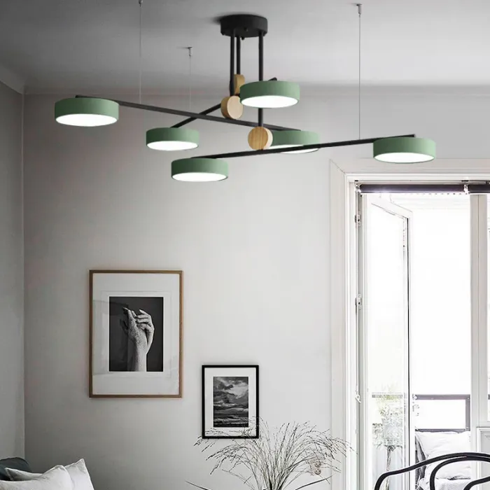 Люстра на штанге TECHNUM COLOR LED Grey от ImperiumLoft