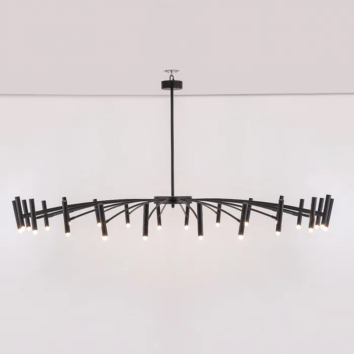 Люстра POP P40 Chandelier 24 lamps D180 Mod.B Black от ImperiumLoft