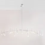 Люстра POP P40 Chandelier 24 lamps D130 Mod.B White от ImperiumLoft