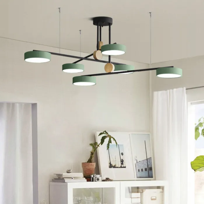 Люстра на штанге TECHNUM COLOR LED Grey от ImperiumLoft
