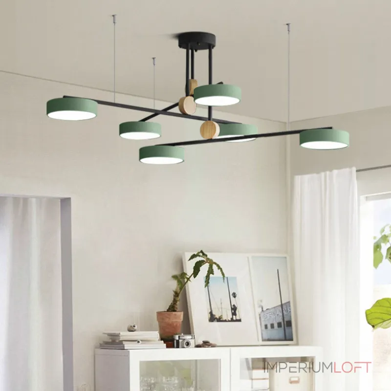 Люстра на штанге TECHNUM COLOR LED Blue